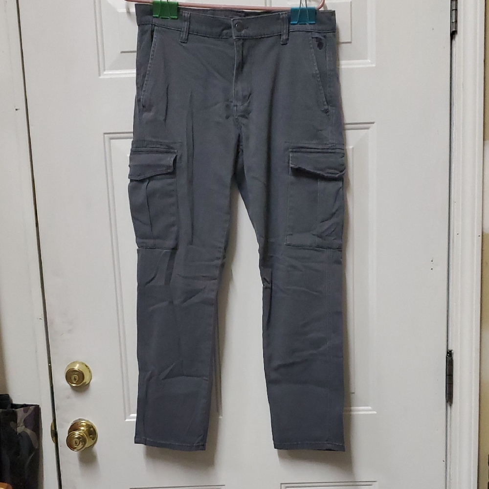 Polo by Ralph Lauren Men's Charcoal Cargo Pants